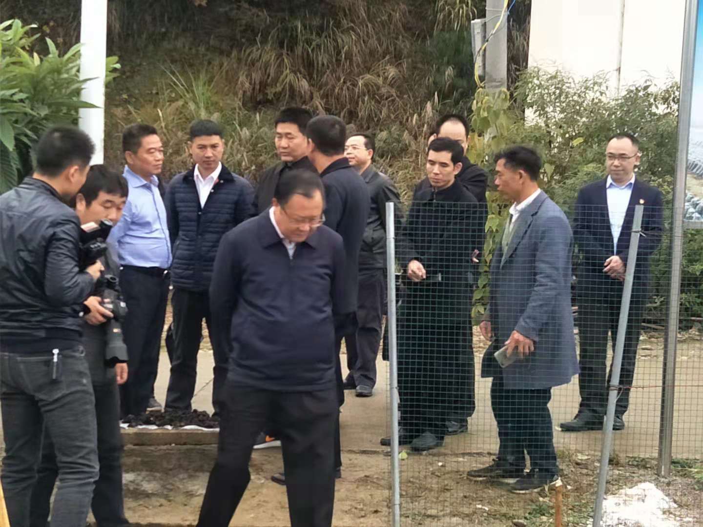 省紀(jì)委傅奎書(shū)記、市委龔文密書(shū)記視察公司黑木耳基地